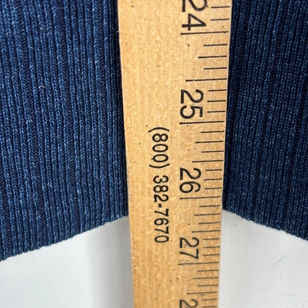 OOBE Shawl Collar Cardigan Sweater S Elbow Patch Indigo Academia Made in Canada